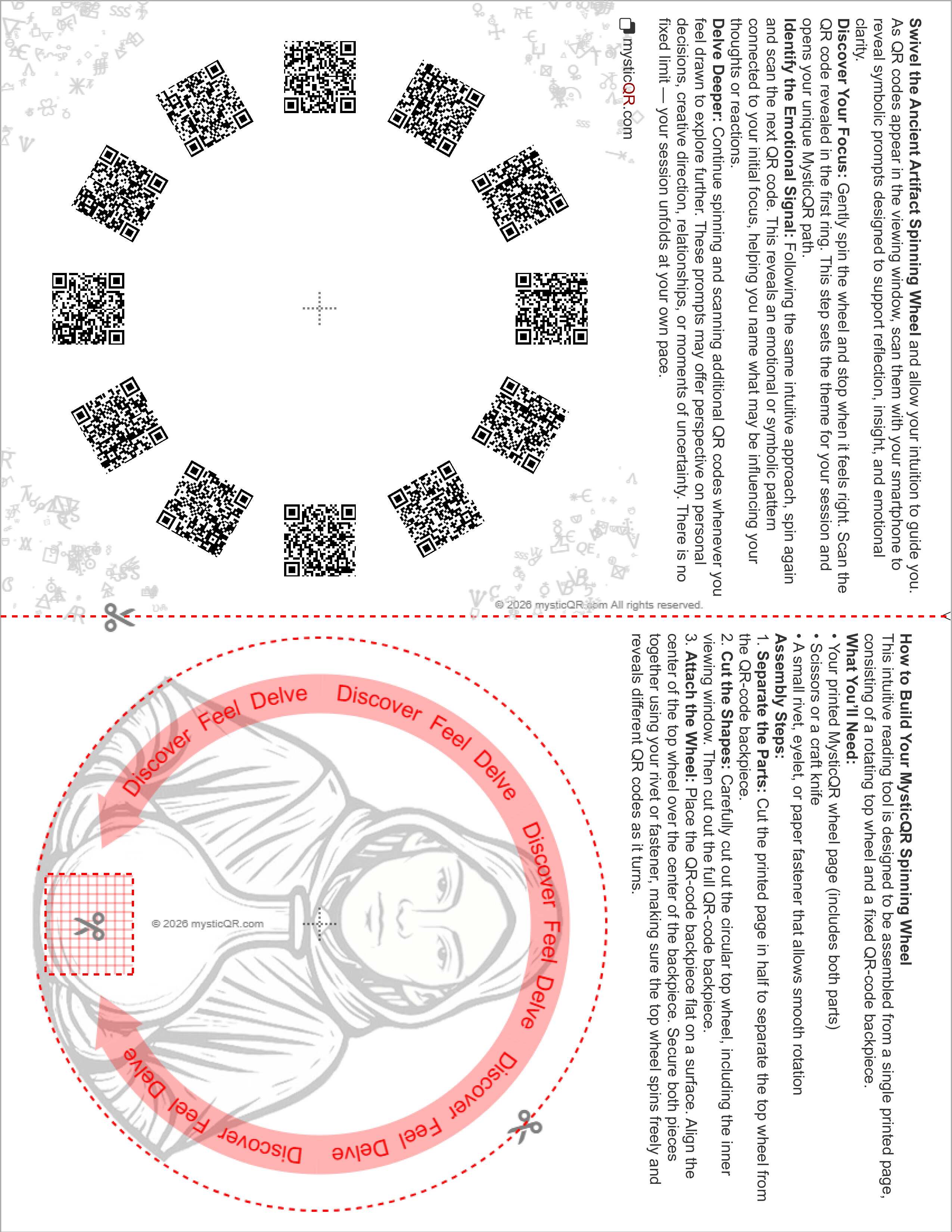 Printable DIY Wheel